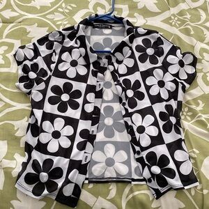 Retro junior blouse